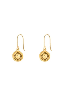 SUNSHINE EARRINGS - GOLD PLATED