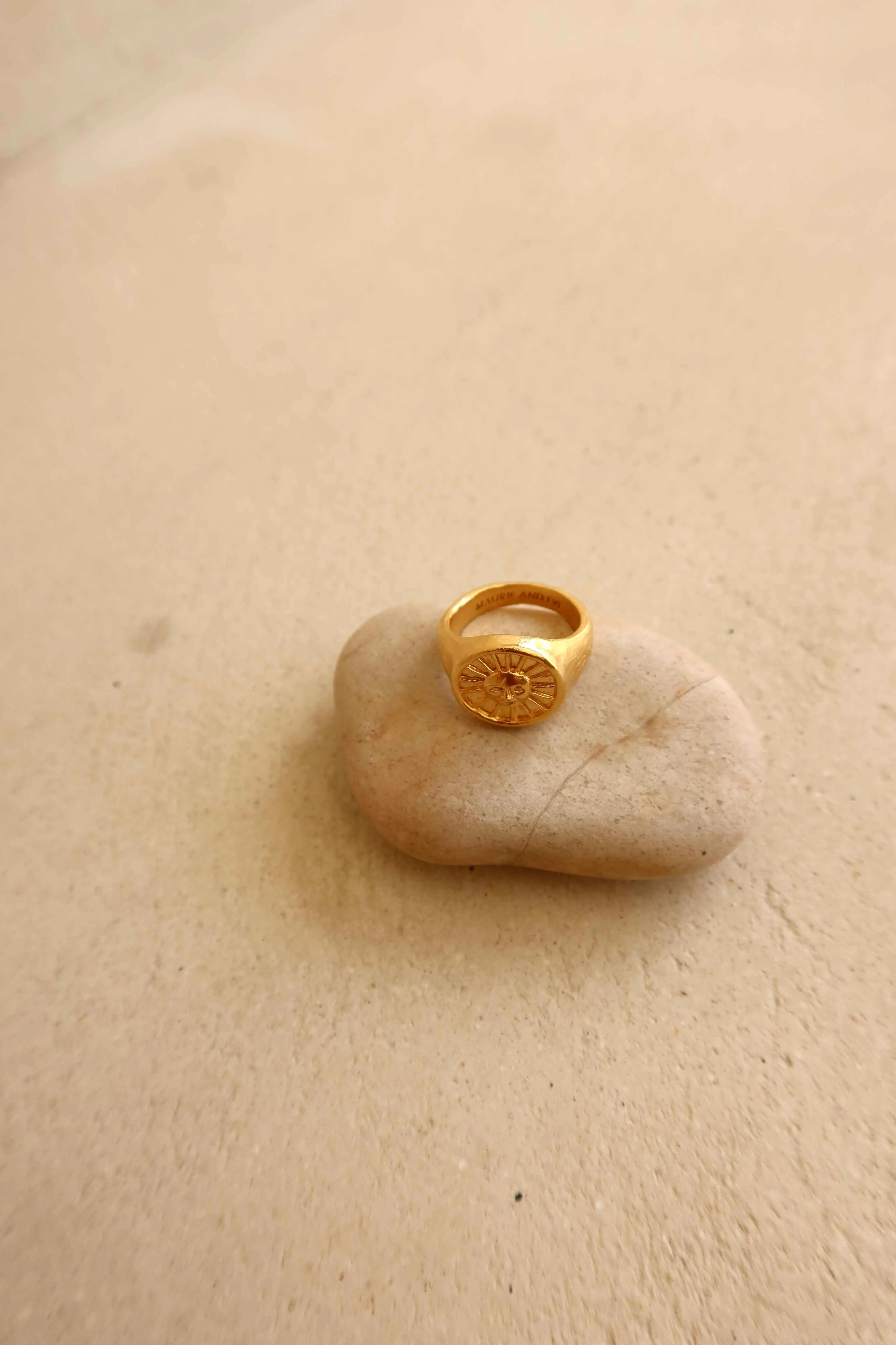 SUNSHINE RING - GOLD PLATED