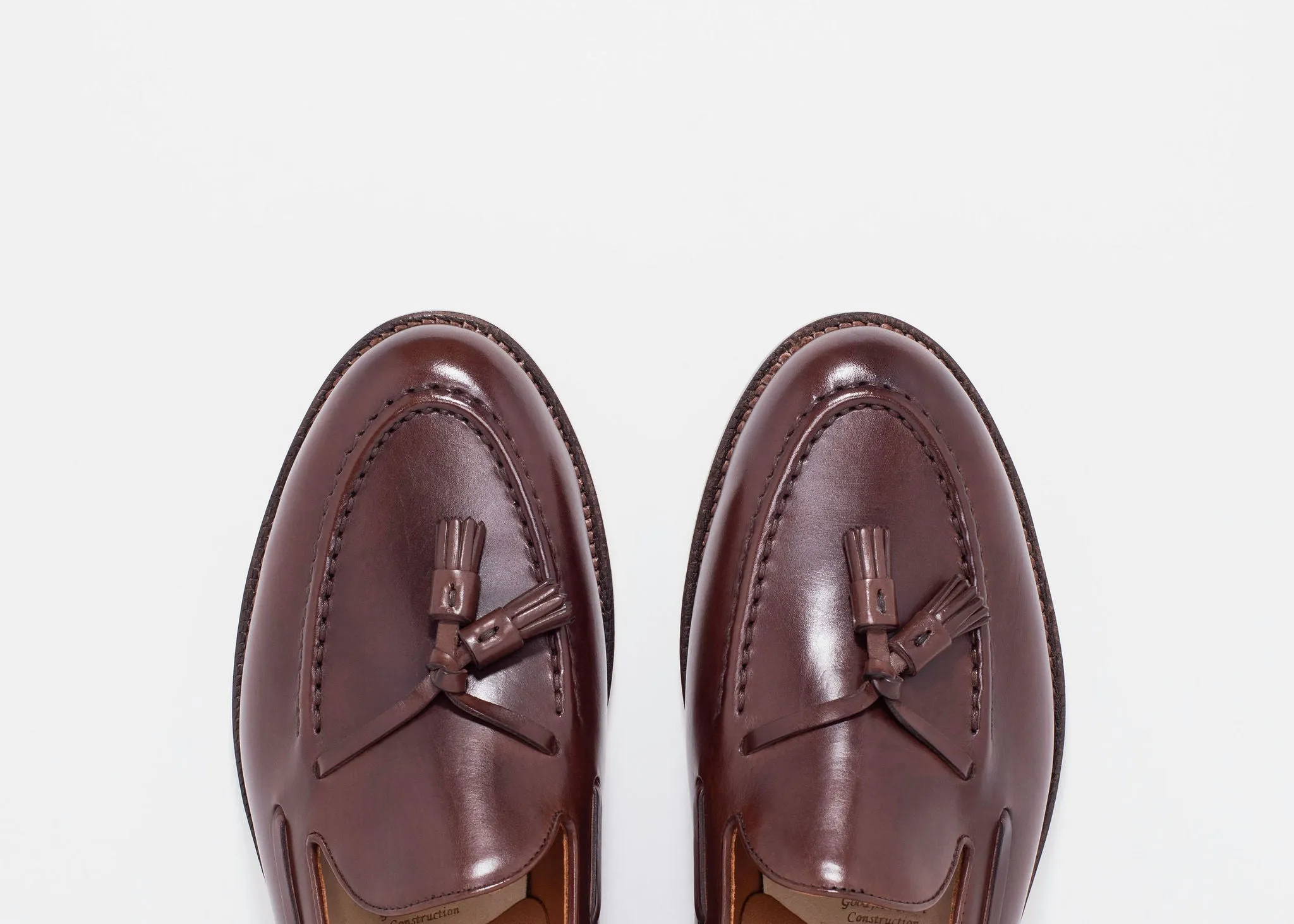 Tassel Loafer Tobacco Calf