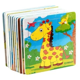 Wooden Children's Animal Jigsaw Puzzles